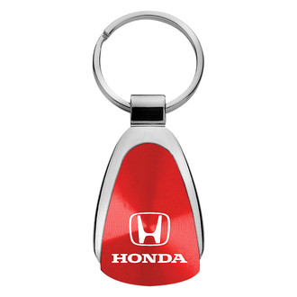 Autogold® - Honda Red Teardrop Key Chain