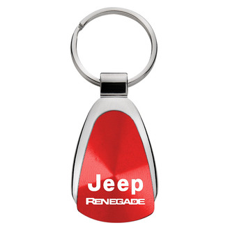 Autogold® - Renegade Red Teardrop Key Chain