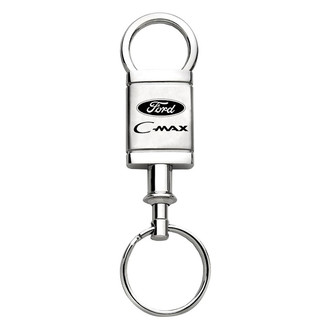 Autogold® - C-Max Satin-Chrome Valet Key Chain