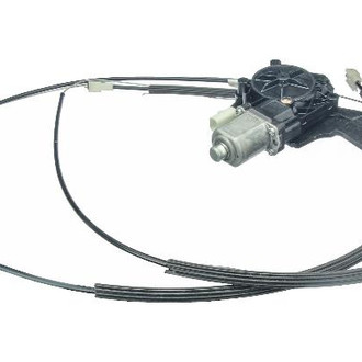 Autotecnica® - Rear Power Window Regulator and Motor Assembly