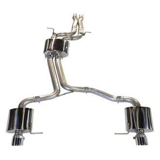 AWE Tuning® - Touring Edition™ 304 SS Cat-Back Exhaust System with Split Rear Exit