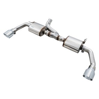 AWE Tuning® - Tread Edition™ 304 SS Axle-Back Exhaust System with Split Rear Exit