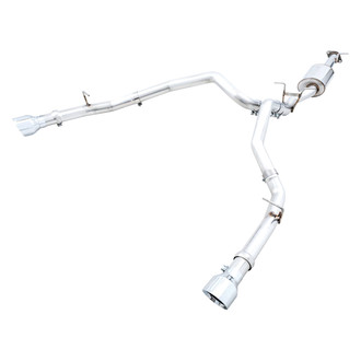 AWE Tuning® - 0FG™ 304 SS Cat-Back Exhaust System with Split Rear Exit