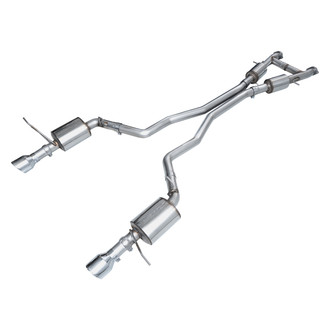 AWE Tuning® - Touring Edition™ 304 SS Cat-Back Exhaust System with Split Rear Exit