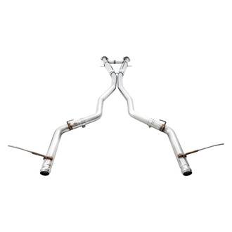AWE Tuning® - Track Edition™ 304 SS Exhaust System with Split Rear Exit
