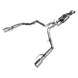 AWE Tuning® - SwitchPath™ 304 SS Cat-Back Exhaust System with Split Rear Exit