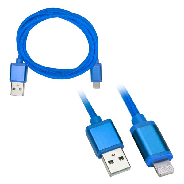 Axxess® - 3' Blue Lightning to USB Cable