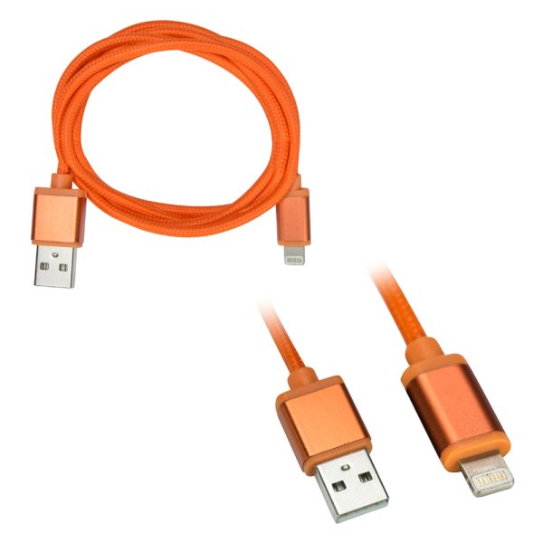 Axxess® - 3' Orange Lightning to USB Charging/Data Cable