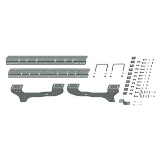 B&W Trailer Hitches® - 5th Wheel Mounting Rails with Quick Fit Custom Installation Brackets