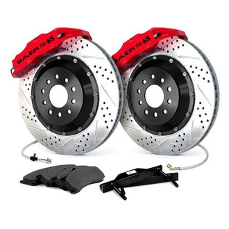 Baer® - Extreme Plus Drilled and Slotted Front Brake System