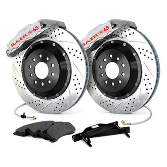 Baer® - Extreme Plus Drilled and Slotted Front Brake System