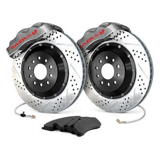 Baer® - Pro Plus Drilled and Slotted Front Brake System