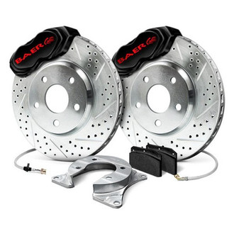 Baer® - SS4 Drilled and Slotted Rear Brake System