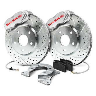 Baer® - SS4 Drilled and Slotted Rear Brake System