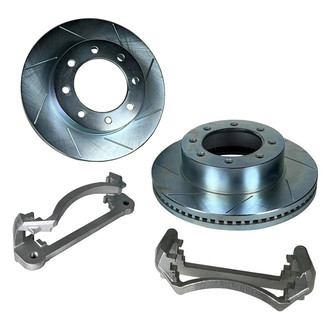 Baer® - BIG Claw Slotted 1-Piece Rear Brake Rotor Kit