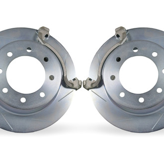 Baer® - BIG Claw Slotted 1-Piece Rear Brake Rotor Kit