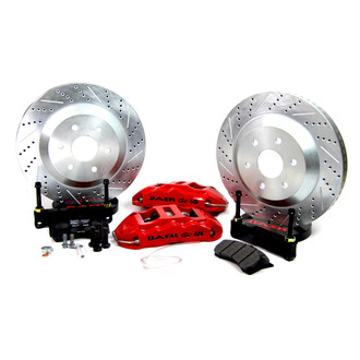 Baer® - Extreme Drilled and Slotted Front Brake System