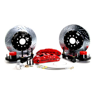 Baer® - Extreme Plus Drilled and Slotted Front Brake System
