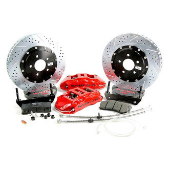 Baer® - Extreme Plus Drilled and Slotted Front Brake System