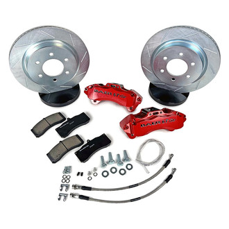 Baer® - 6T Slotted Front Brake Kit