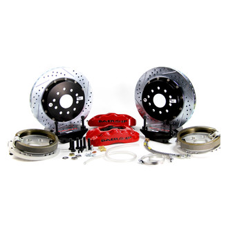 Baer® - Pro Plus Drilled and Slotted Rear Brake System