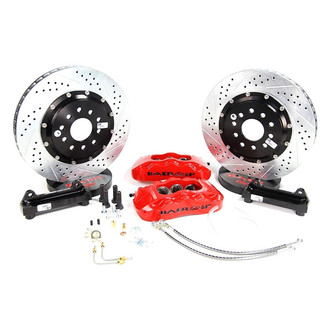 Baer® - Pro Plus Drilled and Slotted Front Brake System
