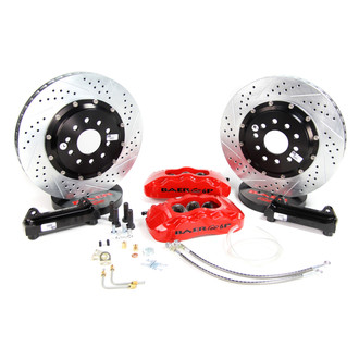 Baer® - Pro Plus Drilled and Slotted Rear Brake System