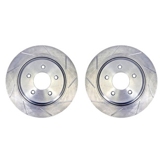 Baer® - Claw Slotted 1-Piece Rear Brake Rotors
