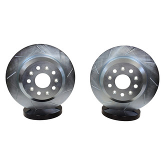 Baer® - Claw Slotted 1-Piece Rear Brake Rotors