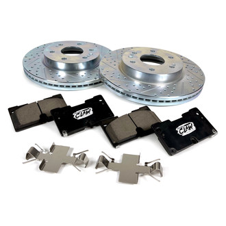 Baer® - Claw Drilled and Slotted Front Brake System