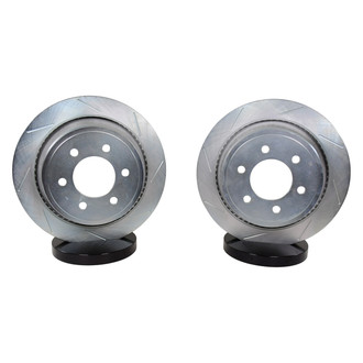 Baer® - Claw Slotted 1-Piece Rear Brake Rotors