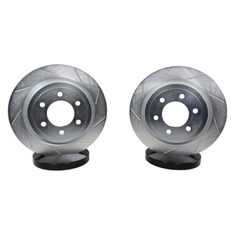 Baer® - Claw Slotted 1-Piece Rear Brake Rotors