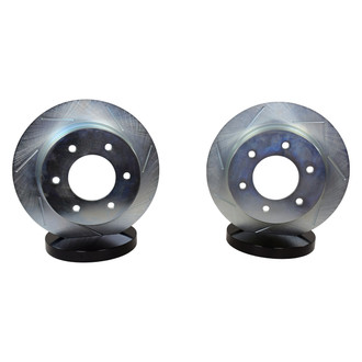 Baer® - Claw Slotted 1-Piece Rear Brake Rotors