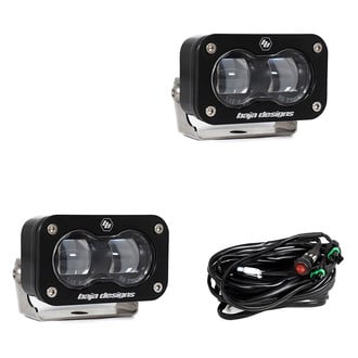 Baja Designs® - S2™ SAE 3"x2" 2x12.42W Rectangular LED Lights