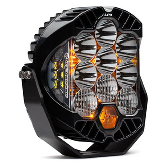 Baja Designs® - LP9 Pro™ 8" 105W/2.8W Round Driving/Combo Beam Amber/White LED Light