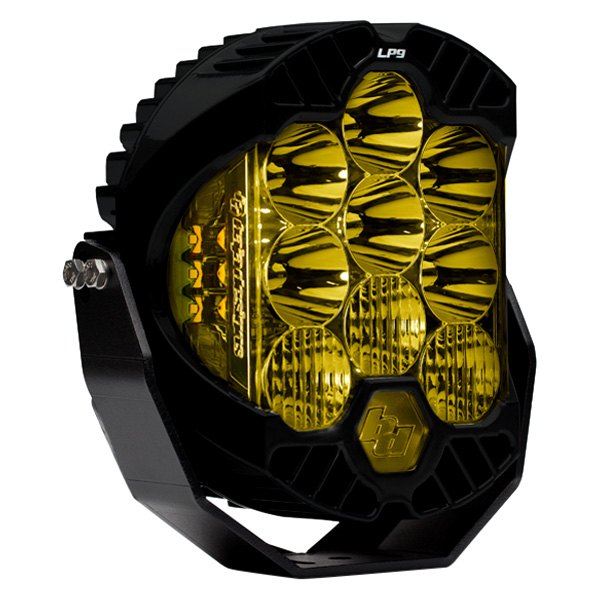 Baja Designs® - LP9 Sport™ 8" 61W Round Driving/Combo Beam Amber LED Light