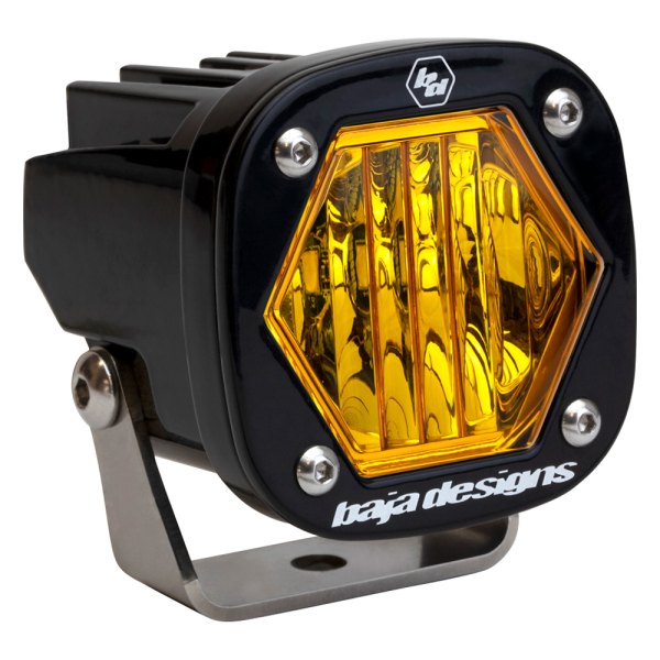 Baja Designs® - S1™ 2.1" 20W Square Wide Cornering Beam Amber LED Light
