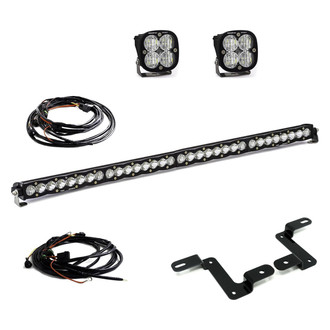Baja Designs® - Hood Mounted S8™ and Squadron Sport™ 40" 240W Driving/Combo Beam LED Light Bar Kit