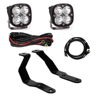 Baja Designs® - A-Pillar Mounted Squadron Sport™ 3" 2x26W Square Driving/Combo Beam LED Light Kit