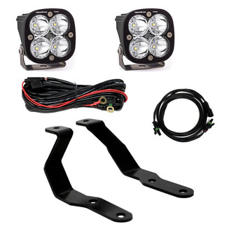 Baja Designs® - A-Pillar Mounted Squadron Pro™ 3" 2x40W Square Driving/Combo Beam LED Light Kit