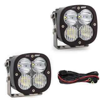 Baja Designs® - Bumper Mounted XL80™ 4.4" 2x80W Square Driving/Combo Beam LED Light Kit