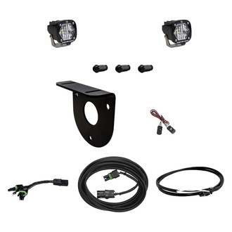 Baja Designs® - S1™ 2.1" 2x20W Square Wide Cornering Beam LED Light Kit, with Upfitter