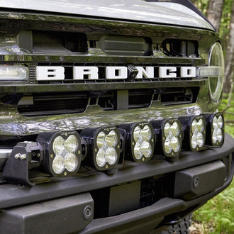 Baja Designs® - Front Bumper Mounted XL Linkable™ 156W Dual Row Multi-Pattern Beam LED Light Bar Kit