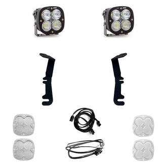 Baja Designs® - A-Pillar Mounted XL80™ 4.4" 2x80W Square Driving/Combo Beam LED Light Kit