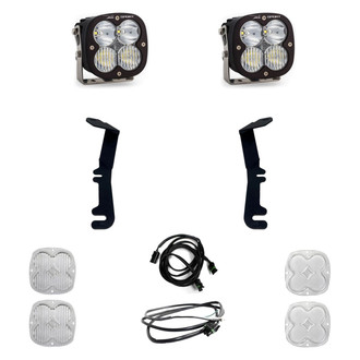 Baja Designs® - A-Pillar Mounted XL Sport™ 4.43" 2x26W Square Driving/Combo Beam LED Light Kit