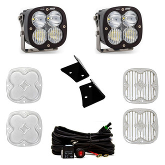 Baja Designs® - A-Pillar Mounted XL80™ 4.4" 2x80W Square Driving/Combo Beam LED Light Kit