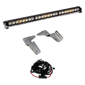 Baja Designs® - Front Bumper Mounted S8™ 30" 180W Driving/Combo Beam LED Light Bar Kit