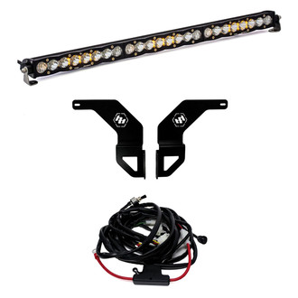 Baja Designs® - Front Bumper Mounted S8™ 30" 180W Driving/Combo Beam LED Light Bar Kit