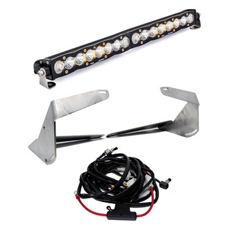 Baja Designs® - Front Bumper Mounted S8™ 20" 180W Driving/Combo Beam LED Light Bar Kit