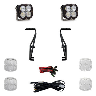 Baja Designs® - A-Pillar Mounted XL Sport™ 4.43" 2x26W Square Driving/Combo Beam LED Light Kit